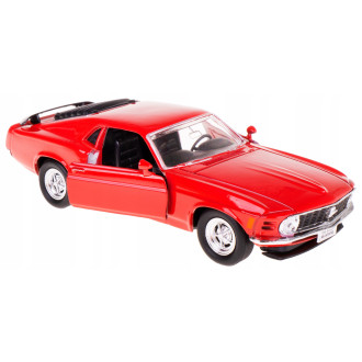Welly Ford Mustang 1970 Boss 302, červený 1:34-39