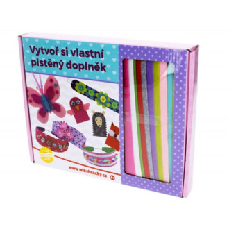Kreativní set - Vytvoř si vlastní plstěný výrobek