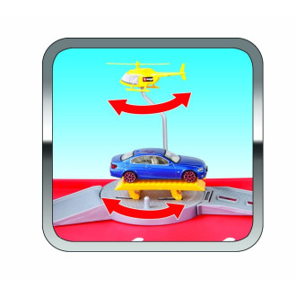 Bburago Parking Playset garáž a 2 auta