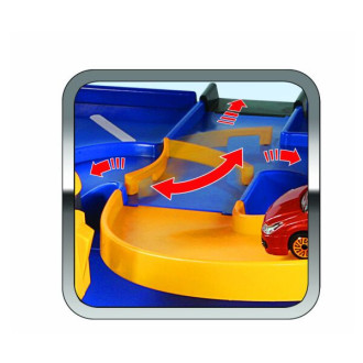 Bburago Parking Playset garáž a 2 auta