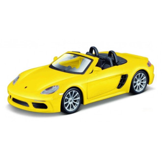 Maisto Porsche 718 Boxster, Žluté 1:32/44