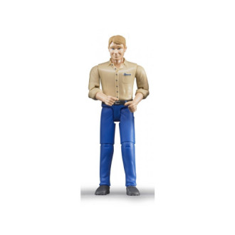 Bruder 60006 Figurka Muž, modré kalhoty