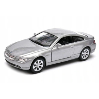 Welly BMW 645Ci, Stříbrné 1:34-39