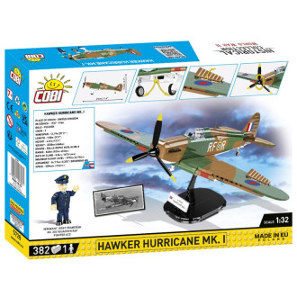 Cobi 5728 II WW Hawker Hurrican Mk. I, 1:32, 382 kostek