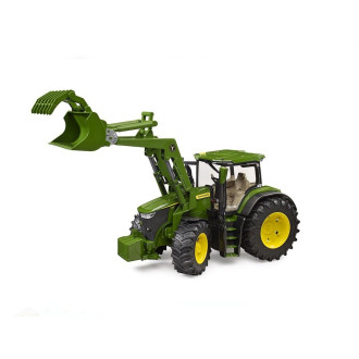 Bruder 3151 Traktor John Deere 7R 350 s čelním nakladačem
