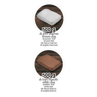BUKI Náhradní hlína pro hrnčířský kruh, 1kg