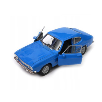 Welly Ford Capri 1969, modrý 1:34