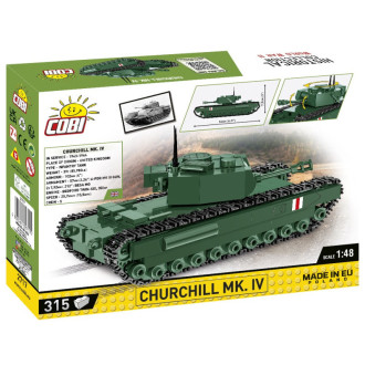 COBI 2717 II WW Churchill Mk IV, 1:48, 315 kostek