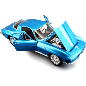 Maisto 1965 Chevrolet Corvette, modrý 1:18