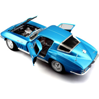 Maisto 1965 Chevrolet Corvette, modrý 1:18