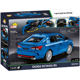COBI 24343 Škoda Ostavia RS, 1:12, 2405 kostek