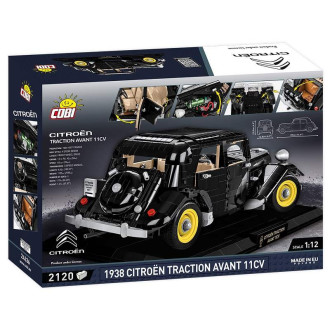 Cobi 24336 Citroen Traction Avant 11 CV 1938, Executive Edition 1:12, 2120 kostek