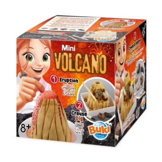 BUKI Mini Vulkán a vykopávka hornin