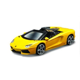 Lamborghini Aventador LP700-4 Roadster, Street Fire Collezione Bburago, žluté 1:43
