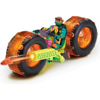 Playmates Toys Želvy Ninja Michelangelo a motorka