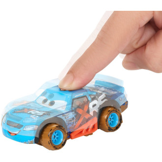 Mattel Cars XRS3 Autíčko odpružený závoďák