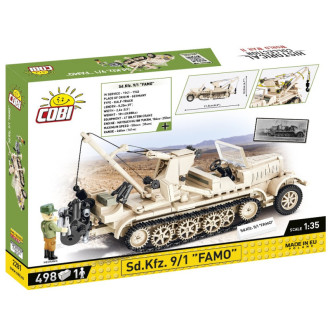 Cobi 2281 II WW Sd. Kfz. 9/1 FAMO, 1:35, 498 kostek