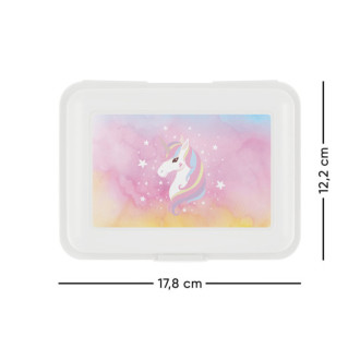 BAAGL Box na svačinu Rainbow Unicorn