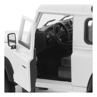 Welly Land Rover Defender, Bílý 1:24
