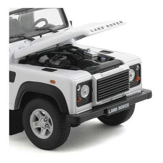 Welly Land Rover Defender, Bílý 1:24