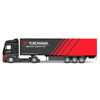 Bburago kamion Mercedes Benz Actros Gigaspace Yokohama 1:43