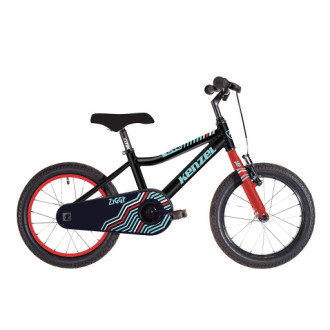 Kenzel Dětské jízdní kolo Ziggy RF16 1spd 2026, černé