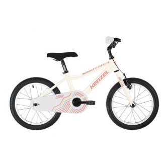 Kenzel Dětské jízdní kolo Ziggy girl RF16 1spd 2026, bílé perleťové