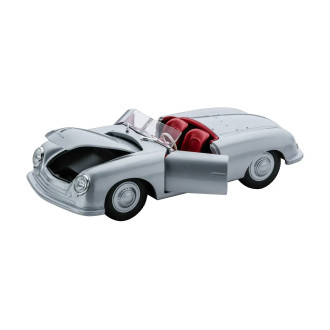 Welly Porsche 356 No.1 Roadster 1948 stříbrné 1:24
