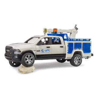 Bruder 2509 RAM 2500 Servisní vůz s otočným majákem