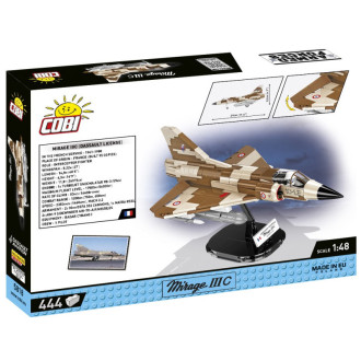 COBI 5818 Cold War Mirage IIIC, 1:48, 444 kostek