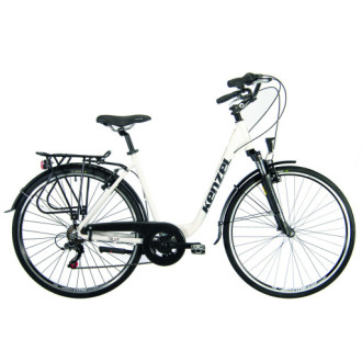 Městské kolo Kenzel Siluet Royal 6spd 28" 2026 bílo-černé