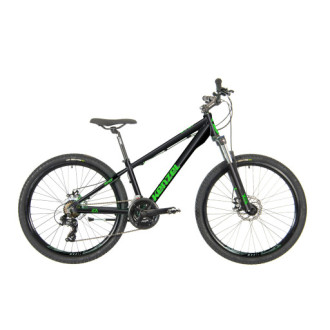 Kenzel Shade SF26 Junior Horské kolo 2026, černo-zelené, rám 15"