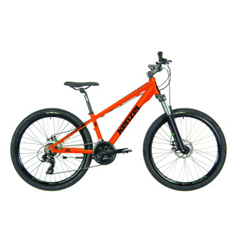 Kenzel Shade SF26 Junior Horské kolo 2026, oranžovo-černé, rám 15"