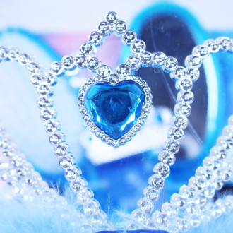 Sada příslušenství pro Ledovou princeznu, korunka, náhrdelník, náušnice aj.