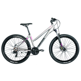 Kenzel Shade woman Horské dámské kolo 27,5" 2026 stříbrné (rám 18")