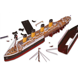 3D Puzzle Revell 00154 - RMS Titanic (LED Edition)
