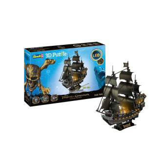 3D Puzzle Revell 00155 - Black Pearl (LED Edition)