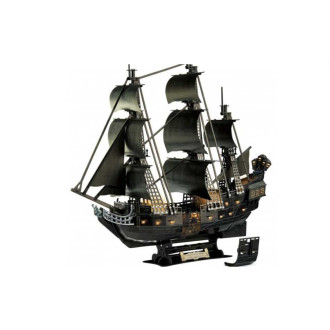 3D Puzzle Revell 00155 - Black Pearl (LED Edition)