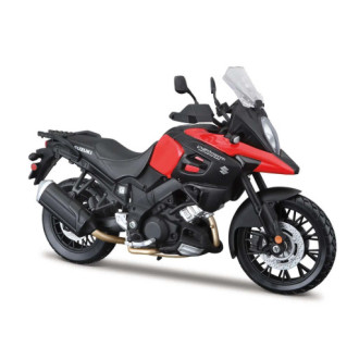 Maisto Motocykl Suzuki V-Strom, Červená 1:12