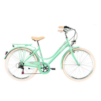 Kenzel Retro kolo Missy Royal 6spd 26" 2026 tyrkysově-hnědé