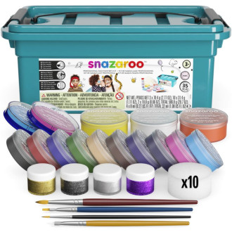 Snazaroo Obličejové barvy, Velký Profi Box - 1500 obličejů