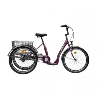 Liberty Trojkolka pro seniory COMFY 3spd. 2026 fialová