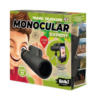 BUKI Science Monokulár Expert 12x40 s držákem na telefon