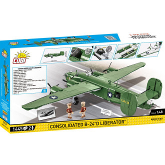 Cobi 5739 II WW Consolidated B-24D Liberator, 1:48, 1445 kostek