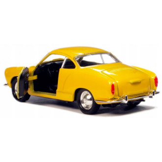 Welly Volkswagen Karmann Ghia Coupe, žluté 1:34