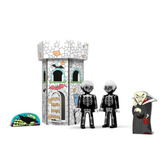 Igráček Strašidelný hrad - kreativní set s pohádkou