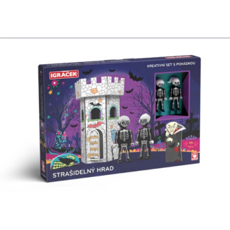 Igráček Strašidelný hrad - kreativní set s pohádkou