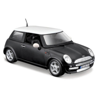 Maisto Mini Cooper, matně černá 1:24