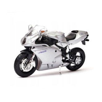 Welly MV Agusta F4 S, stříbrná 1:18