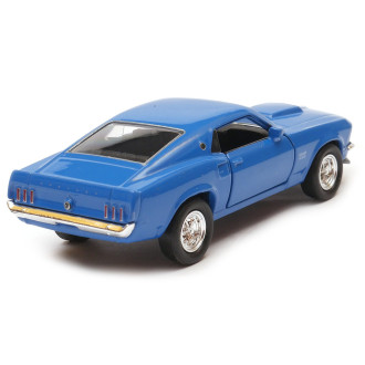 Welly Ford Mustang 1969 Boss 429, modrý 1:34-39